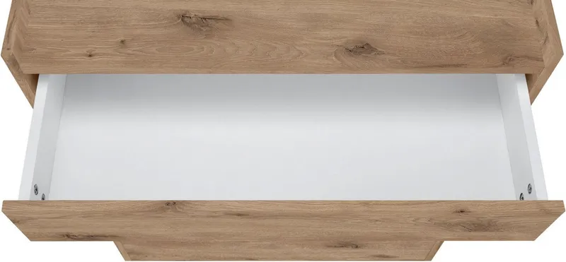 Home affaire Kommode Kosmo, 4 Schubladen mit Vollauszug, Braun, – Produktbild 5 von 5
