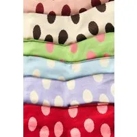 Jutelaune Jutelaune Polka Socks - GRS und OEKO-TEX Zertifizierungen, Malve & weiss, – Produktbild 1 von 1