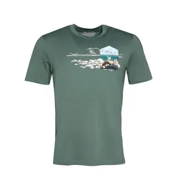 FÄDD FÄDD Herren T-Shirt Rundhals aus Bio-Baumwolle "Mole BT" Grün – Produktbild 1 von 1