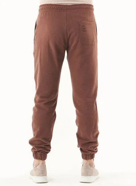 ORGANICATION ORGANICATION ESSENTIALS - PARSSA - Soft Touch Sweathose aus Bio-Baumwolle, Braun(coffee brown), – Produktbild 4 von 4