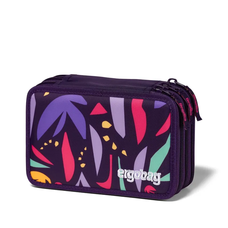 Ergobag Ergobag Schulzubehör LUMI Edition Maxi-Mäppchen, befüllt mit 3 Fächern 2025 AmBärzonas, Lilac, – Produktbild 1 von 1