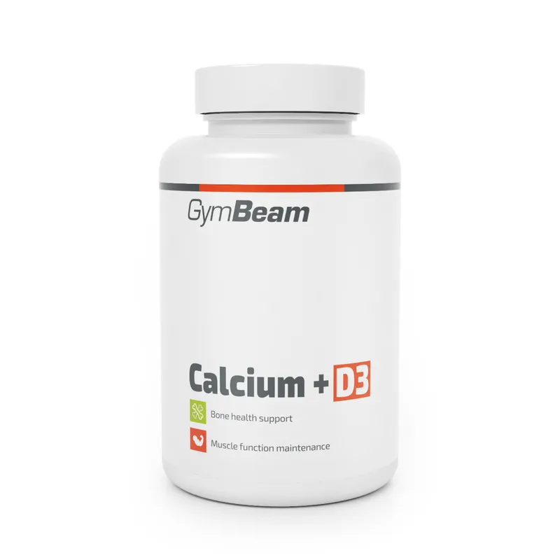 GymBeam GymBeam Calcium + Vitamin D3 120 Kapseln – Produktbild 1 von 1