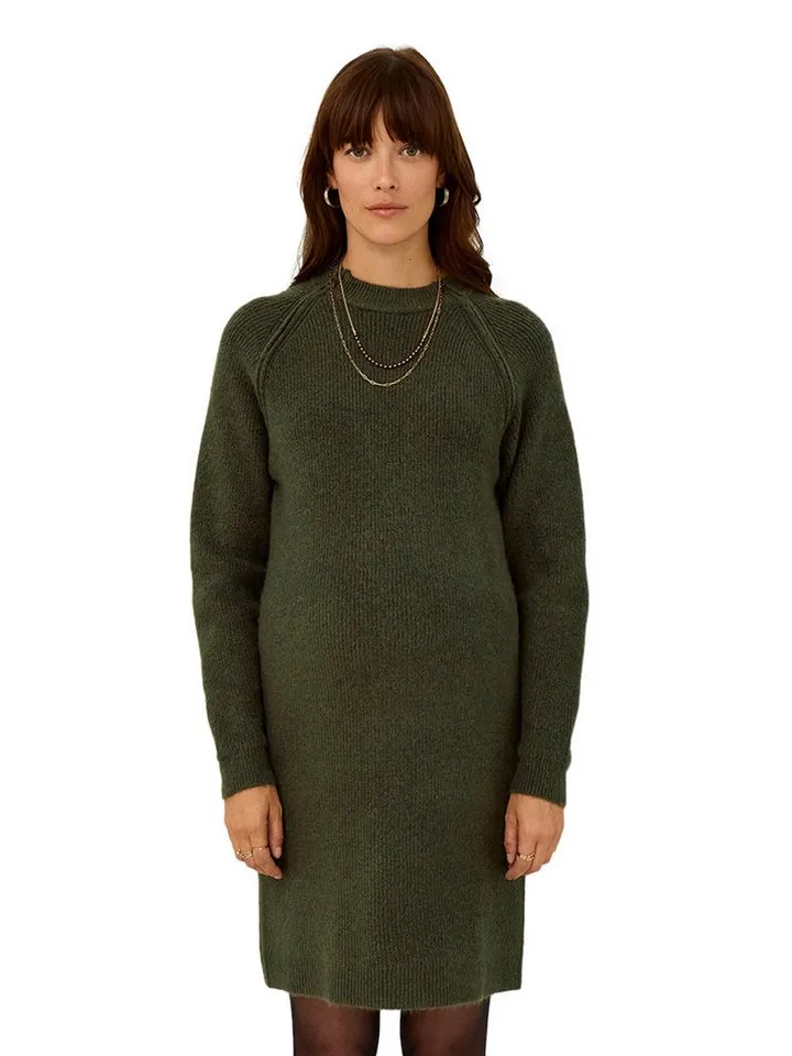 Vertbaudet Vertbaudet Umstandskleid Strickkleid, Schwangerschaft & Stillzeit, Grau, – Produktbild 2 von 4