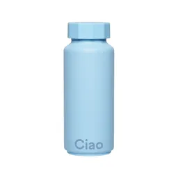 Design Letters Thermoflasche – Hellblau, Ciao – Produktbild 1 von 1