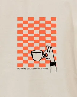 Kultgut Kultgut Artdesign - Biofair- Premium Heavy Shirt / Celebrate Morning – Produktbild 1 von 1