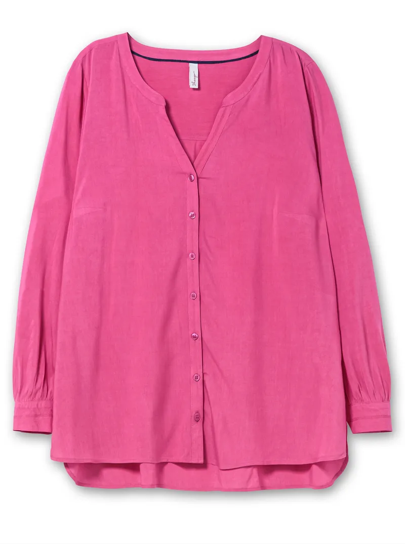 sheego Longbluse, Fuchsia, – Produktbild 1 von 2