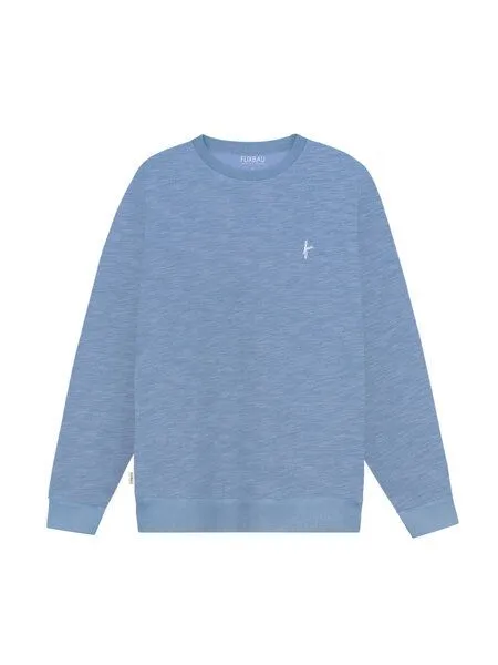 FUXBAU FUXBAU Männer fux Sweater meliert, Blau meliert, – Produktbild 3 von 4