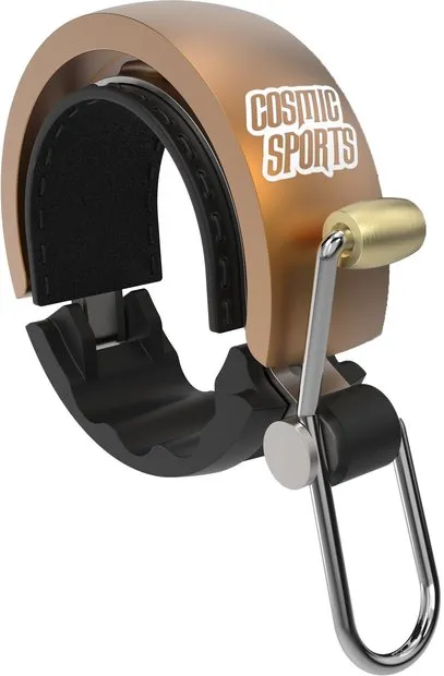 Knog Knog Fahrradklingel Oi Luxe klein 22.2mm schwarz matt bourbon – Produktbild 2 von 2