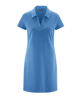 HempAge Hempage Damen vegan Kleid Timeless Summer Flat Collar Ocean – Produktbild 1 von 1