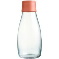 retap retap Trinkflasche 0,3 l aus Glas peach – Produktbild 1 von 1
