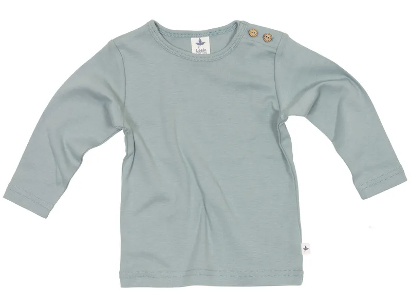 Leela Cotton Leela Cotton Baby und Kinder Langarmshirt, Blau, – Produktbild 1 von 1
