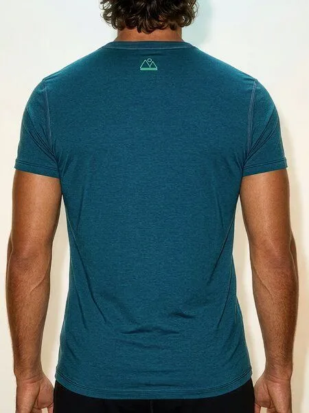 nice to meet me nice to meet me CORE T-SHIRT mit Bio-Baumwolle und TENCEL Lyocell, Aguamarine, – Produktbild 2 von 3
