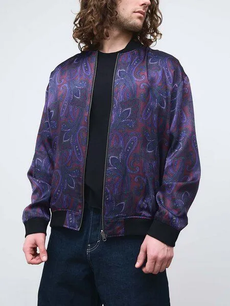 Yahmo Yahmo Viskose/Tencel Fred Wendejacke, Orchid/black (lila/schwarz), – Produktbild 1 von 4