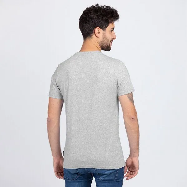 Lexi&Bö Lexi&Bö Manta Rays T-Shirt Herren, Grau melange (grau), – Produktbild 2 von 4