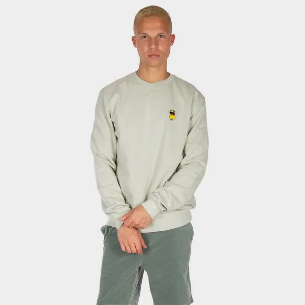 Iriedaily Iriedaily Lazy Sunny Day Crew, Light sage, – Produktbild 4 von 4