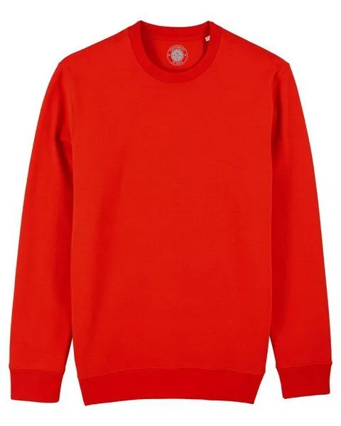 University of Soul University of Soul Unisex Sweatshirt aus Bio-Baumwolle "Rodriguez", Knallrot, – Produktbild 1 von 2