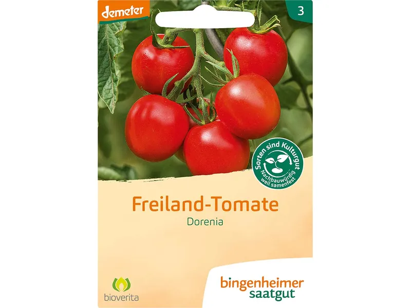Bingenheimer Saatgut Tomaten Dorenia – Produktbild 1 von 2