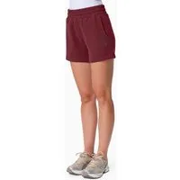 ORGANICATION ORGANICATION SAVANNA | Waffel-Shorts aus Bio-Baumwolle und recyceltem Polyester, Bordeaux, – Produktbild 1 von 1