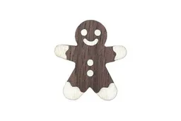 BeWooden BeWooden Gingerbread Brooch aus Holz – Produktbild 1 von 1