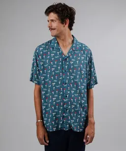 Brava Fabrics Brava Fabrics Kurzarm-Hemd Peanuts Athletic Aloha – Produktbild 1 von 1
