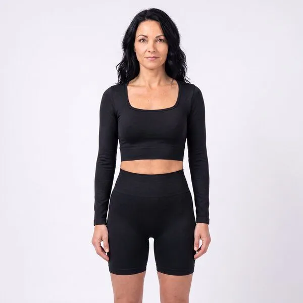 TAO Sportswear TAO Sportswear Active Functional Longsleeve Shirt, Black, – Produktbild 1 von 3