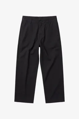 KnowledgeCotton Apparel KnowledgeCotton Apparel Damen vegan Hose Bloom Barrel Aus Flanell Night Sky Blau – Produktbild 1 von 1