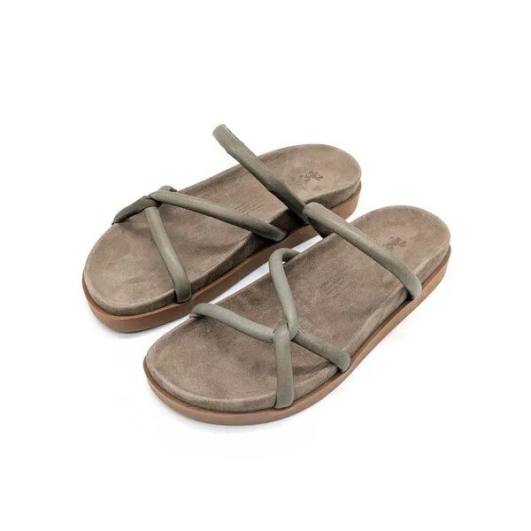 Werner Schuhe Werner Schuhe Fußbettpantolette Efeu - stone, Stone, – Produktbild 1 von 4