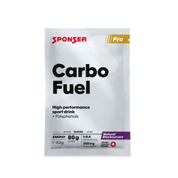 SPONSER SPONSER Carbo Fuel Natural Blackcurrant (10 x 83g) – Produktbild 1 von 1