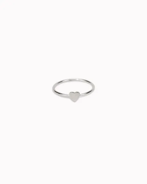 lille mus lille mus Ring 'Herz' 925 Silber, Silber, – Produktbild 2 von 2