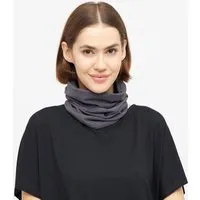WiDDA berlin WiDDA berlin Schlauchschal in Grau/Schwarz doppellagig aus Bio-Baumwoll Jersey – Produktbild 1 von 1