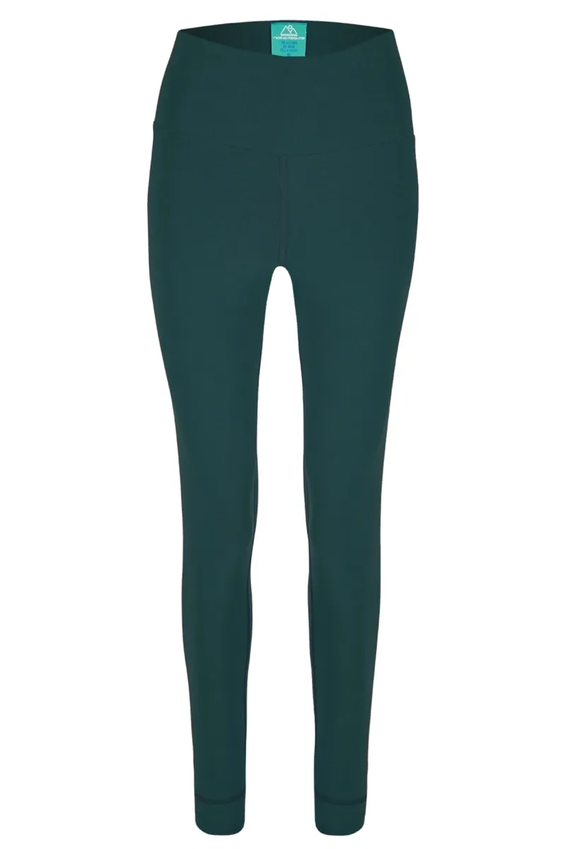 nice to meet me nice to meet me Damen vegan Leggings Essential Tannengrün, Dunkelgrün, – Produktbild 2 von 2