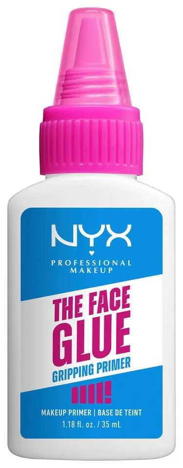 NYX PROFESSIONAL MAKEUP Primer THE FACE GLUE MAKEUP GRIPPING, Sorgt für langanhaltendes Make-up, transparent, keine Rückstände., Weiß, – Produktbild 2 von 5
