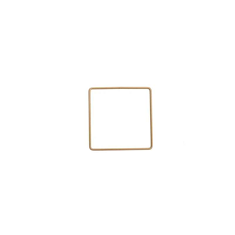 Rico Design Rico Design Metallring Quadrat gold 10cm – Produktbild 1 von 1