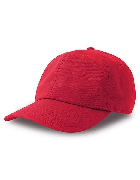 Atlantis Headwear Atlantis Headwear Herren Cap mit unstrukturierter Krone 14 Farben Dad Hat S, Rot, – Produktbild 2 von 4