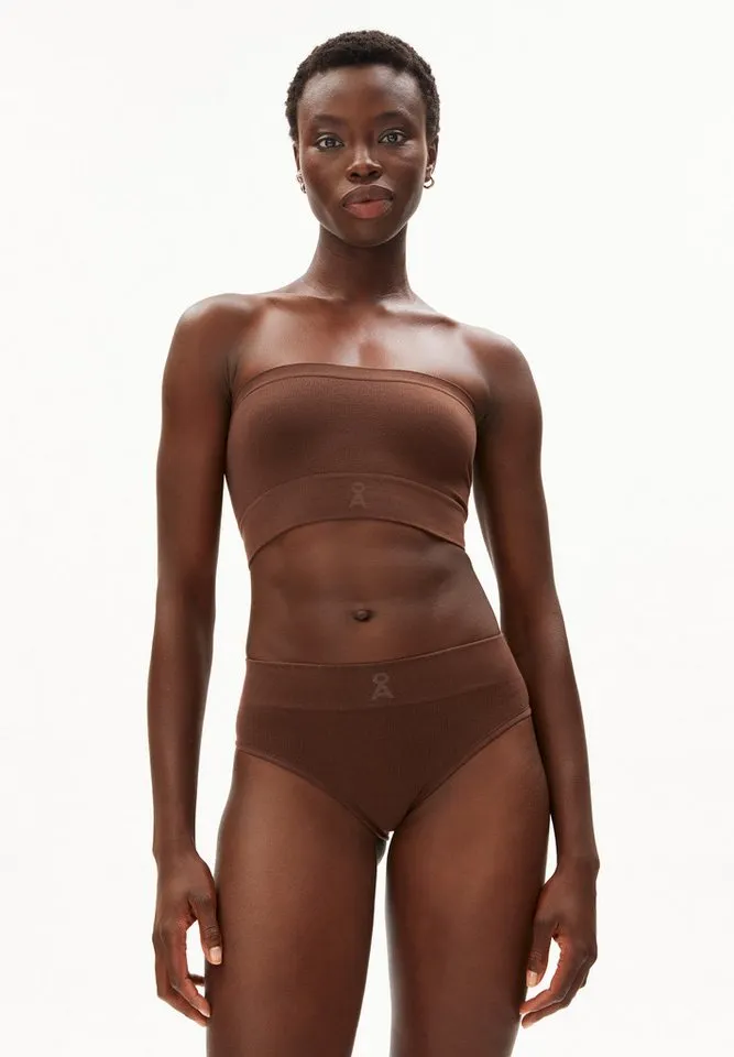 ARMEDANGELS ARMEDANGELS Bügelloser BH BANDEAUAA SEAMAALA Bandeau aus TENCEL™ Lyocell Mix (Fitted), Schwarz, – Produktbild 1 von 5