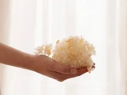 Yumeko Kissen mit Zirbenholz "Yumeko" aus Bio-Wolle – Produktbild 1 von 1