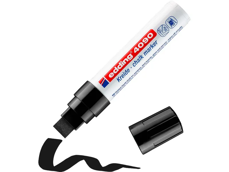 Edding Edding Kreidemarker "Window Marker 4090" schwarz – Produktbild 2 von 3