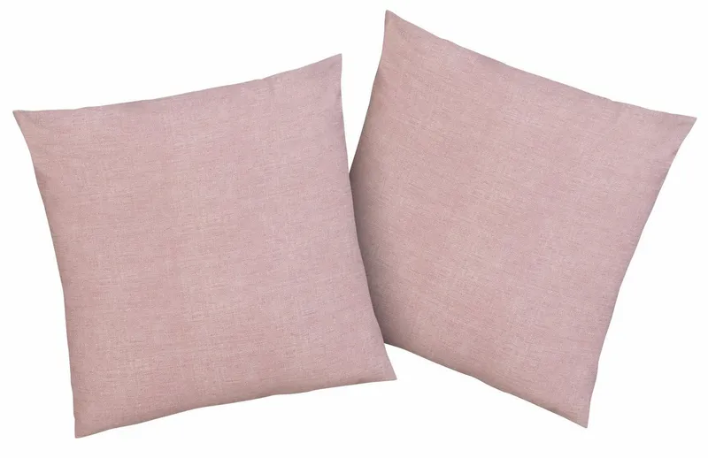 OTTO home Kissenbezüge Melli, 2er-Set, feine Leinen-Optik, Baumwolle, ohne Füllung, (2 Stück), mit Knöpfen, 100% Baumwolle, hautfreundlich, Rosa, – Produktbild 5 von 6