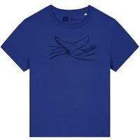 ilovemixtapes ilovemixtapes Walflosse Damen T-Shirt, Worker blue (bau), – Produktbild 1 von 1