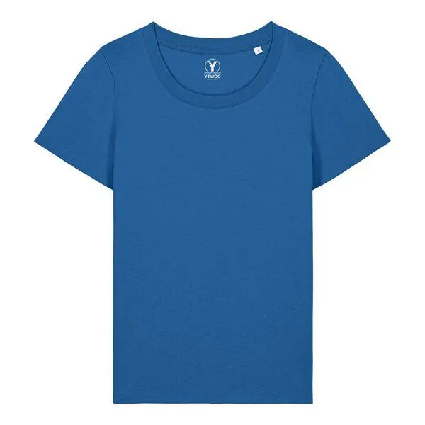 YTWOO YTWOO Mid-Light Damen T-Shirt Slim Fit, Royal blue, – Produktbild 1 von 4