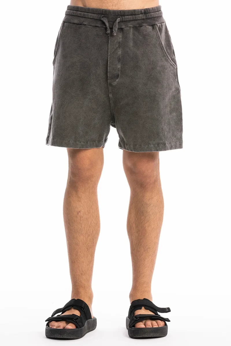 RAVENS VIEW IBIZA RAVENS VIEW IBIZA Herren vegan Shorts Cala Carbon Wash, Grau, – Produktbild 2 von 2