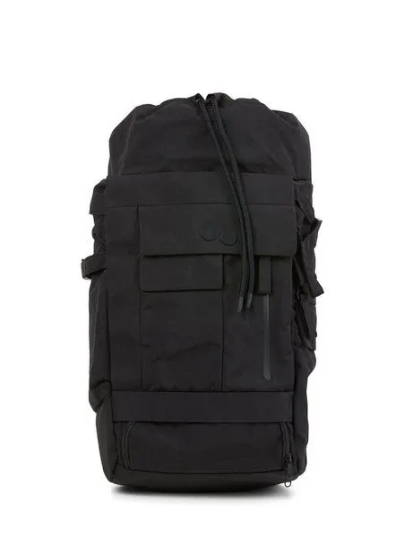 PINQPONQ pinqponq Blok Medium Crinkle - Rucksack aus recycletem Nylon, Crinkle grey, – Produktbild 1 von 3