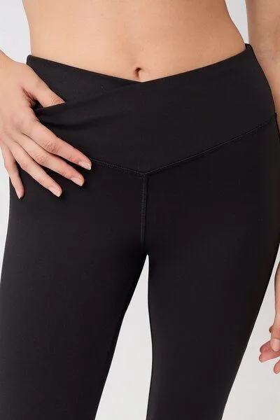 mandala mandala Flared Sports Pant, Black (schwarz), – Produktbild 3 von 4