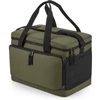 BagBase BagBase Recycelte große Kühltasche, als Schulter- oder Tragetasche verwendbar Messenger Bag, Grün (military), – Produktbild 1 von 1