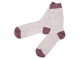 grödo Damen-Herrensocken beige melange Gr.35-38 – Produktbild 1 von 1