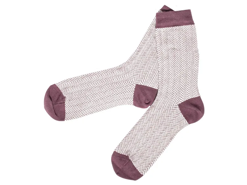 grödo Damen-Herrensocken beige melange Gr.39-42 – Produktbild 1 von 1