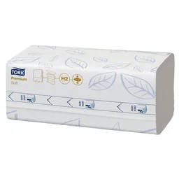 Tork Tork Xpress Multifold-Papierhandtücher "Premium H2" komprimiert, 12 x 170 Blatt, weiß – Produktbild 1 von 1