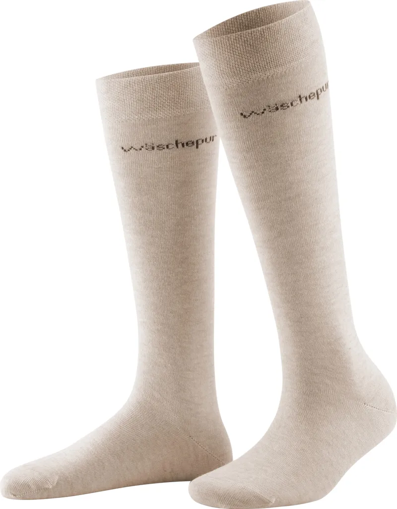 wäschepur Kniestrümpfe beige, Beige, – Produktbild 3 von 3