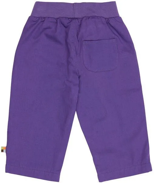 loud + proud loud + proud Baby & Kinder Hose Twill mit Futter, GOTS-zertifiziert, Violet(lila), – Produktbild 1 von 1