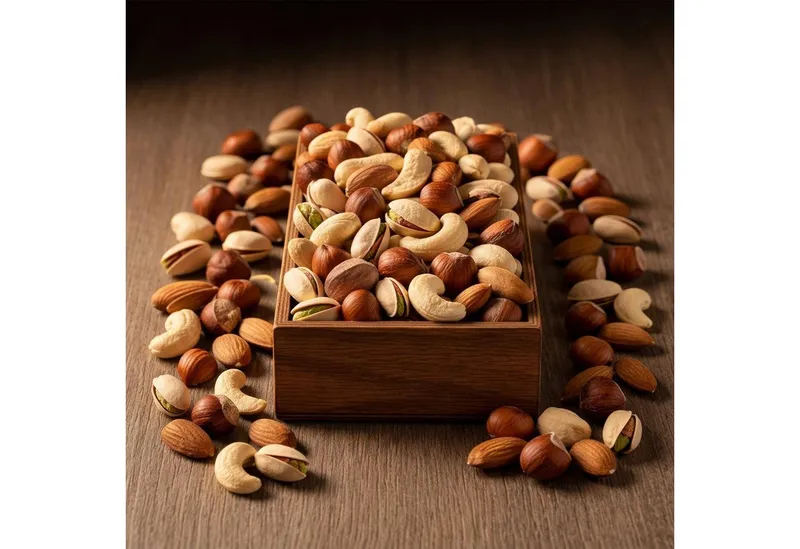 We_Natur Nüsse Premium Nussmix–Pistazien, Mandeln, Haselnüsse & Cashews 800gr, 800 g – Produktbild 5 von 5